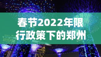 春节2022年限行政策下的郑州，传统与现代的交融