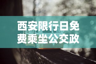 西安限行日免费乘坐公交政策详解