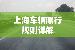 上海车辆限行规则详解