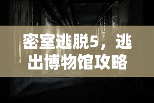 密室逃脱5，逃出博物馆攻略