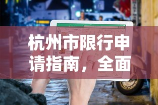 杭州市限行申请指南，全面解析申请流程与注意事项